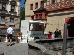 Festival der Genüsse im Innenhof der Kaiserpfalz in Forchheim