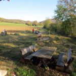 Arbeitseinsatz im Kreislehrbienenstand Lützelsdorf. Foto: W.D. Schröber