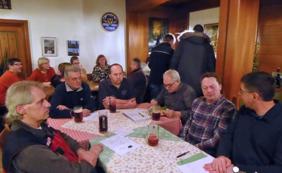 Vorstandssitzung vom Kreisverband Imker Forchheim e.V. Foto: Schröber