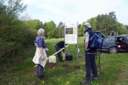 Die ersten Wanderer. Foto: Wolf-Dietrich Schröber